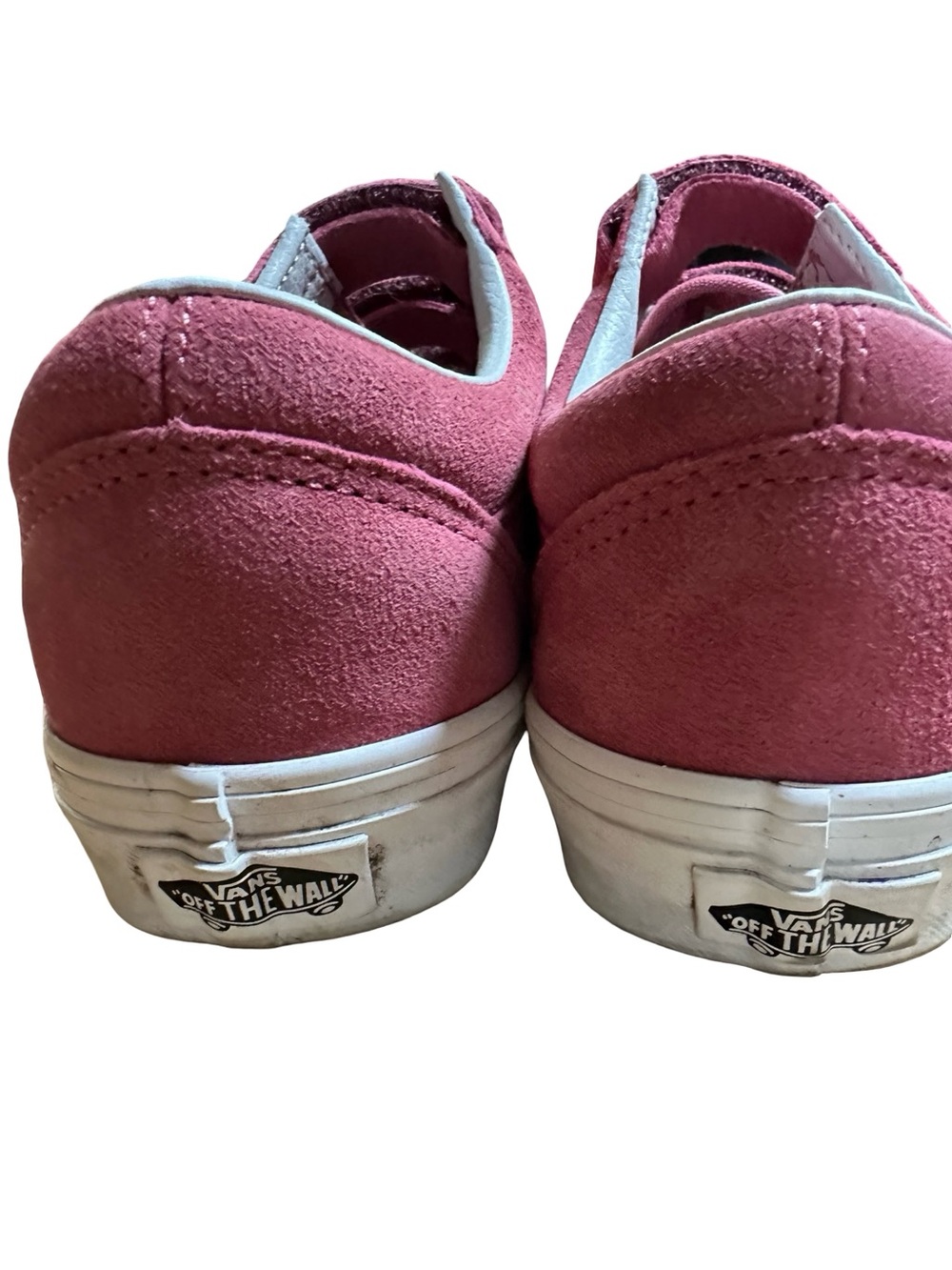 Vans Old Skool Shoes Mauvewood Velcro Closure Sz 8 - Picture 4 of 9